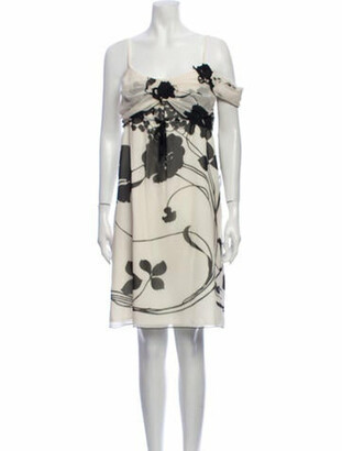 Anna Sui Silk Knee-Length Dress w/ Tags