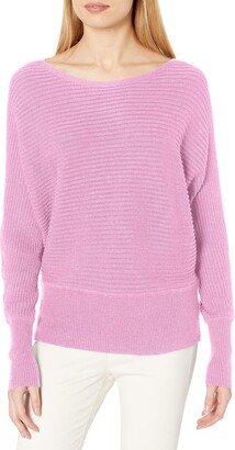 Daily Ritual Women's Ultra-Soft Horizonal Knit Dolman Sweater