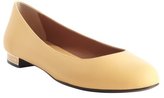 Thumbnail for your product : Fendi yellow pink leather ballet flats