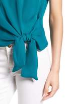 Thumbnail for your product : Amour Vert Camila Silk Top