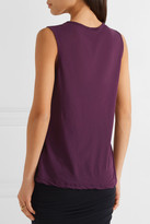 Thumbnail for your product : James Perse Cotton-jersey Tank - Merlot