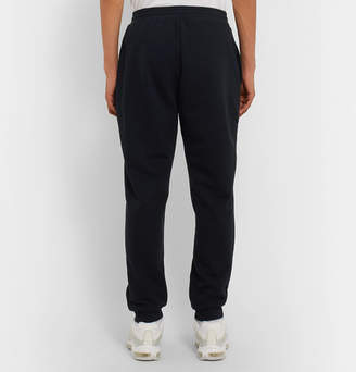 Moncler Genius 7 Fragment Slim-Fit Tapered Appliqued Printed Loopback Cotton-Jersey Sweatpants