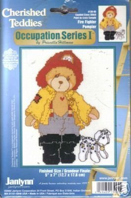 Fire Fighter - Occupation Series 1 (Cherished Teddies, Janlynn -95)