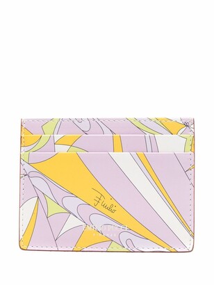 Pucci Abstract-Print Cardholder