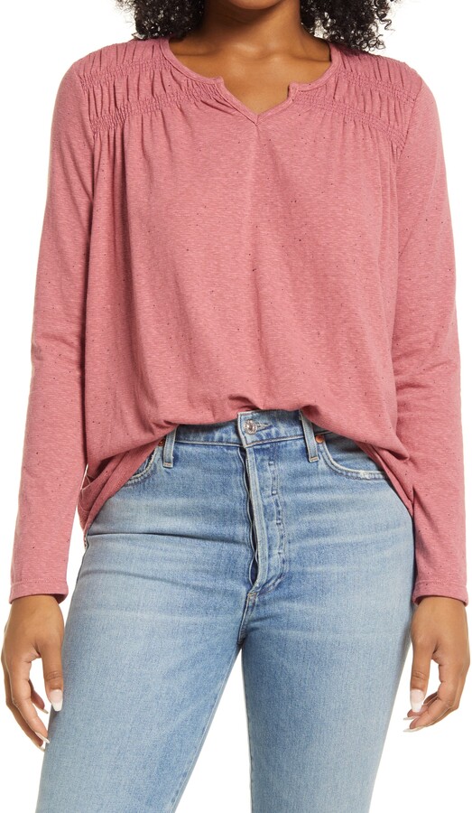 Mauve Long Sleeve Top | Shop the world's largest collection of 