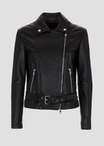 Thumbnail for your product : Emporio Armani Garment-Dyed Jacket In Tumbled Nappa Leather