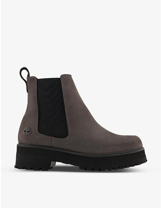 Timberland Lug-sole nubuck-leather Chelsea boots