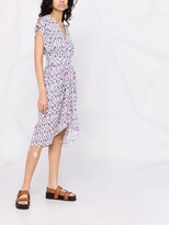 Thumbnail for your product : MARANT ÉTOILE Graphic Print Midi Dress
