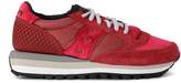 Thumbnail for your product : Saucony Jazz Triple Red Suede And Velvet Sneaker