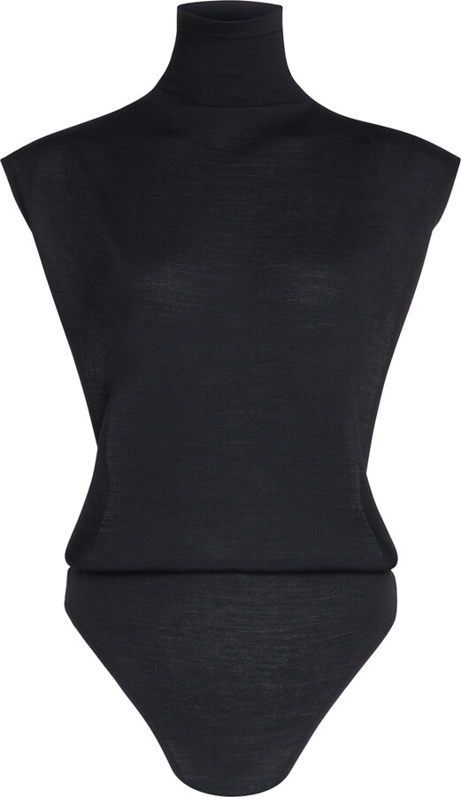 Alaia Cap-Sleeve Bodysuit