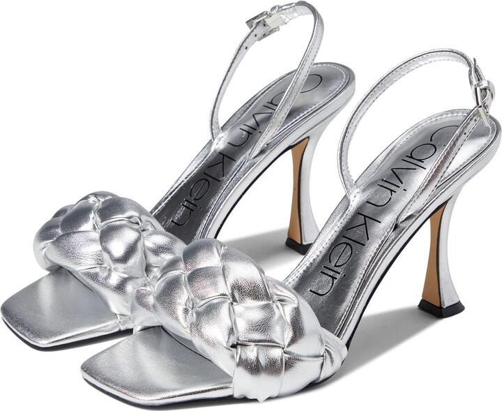 Calvin Klein Silver Women's Shoes on Sale | Shop the world's 