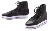 Thumbnail for your product : Shakuhachi Reptilian High Top Sneakers