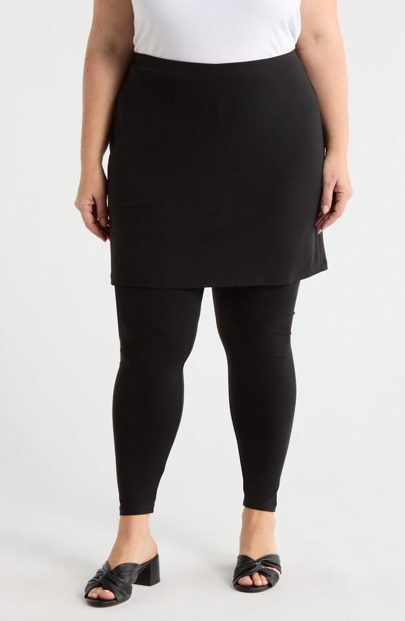 Eileen Fisher Skirted Ankle Leggings