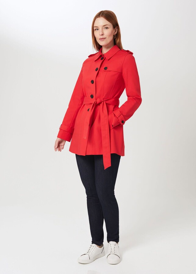 Hobbs London Ella Water Resistant Mac ShopStyle Coats