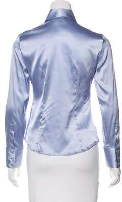 Giorgio Armani Silk Button-Up Top