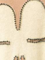 Thumbnail for your product : No.21 embellished clover leaf cardigan