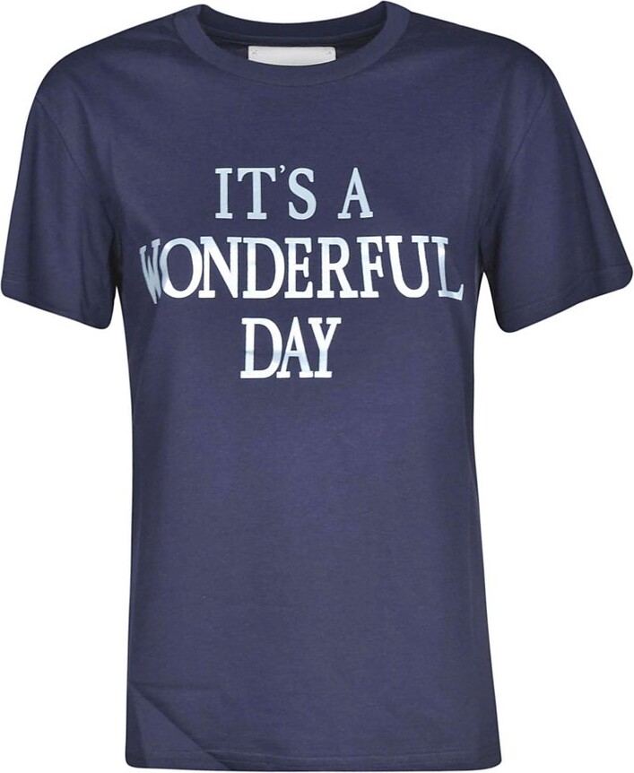 Alberta Ferretti Rainbow Week T-Shirt ShopStyle Tops