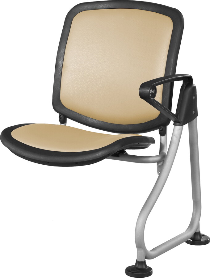 OFM ReadyLink Add-On Chair OFMK211PEACHSLV Carton Qty:1