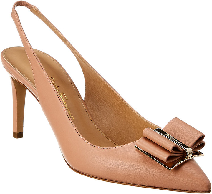 ferragamo double bow slingback