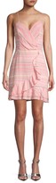 Thumbnail for your product : Parker Jay Striped Ruffled Mini Dress