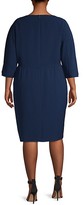Thumbnail for your product : Lafayette 148 New York Plus V-neck Sheath Dress