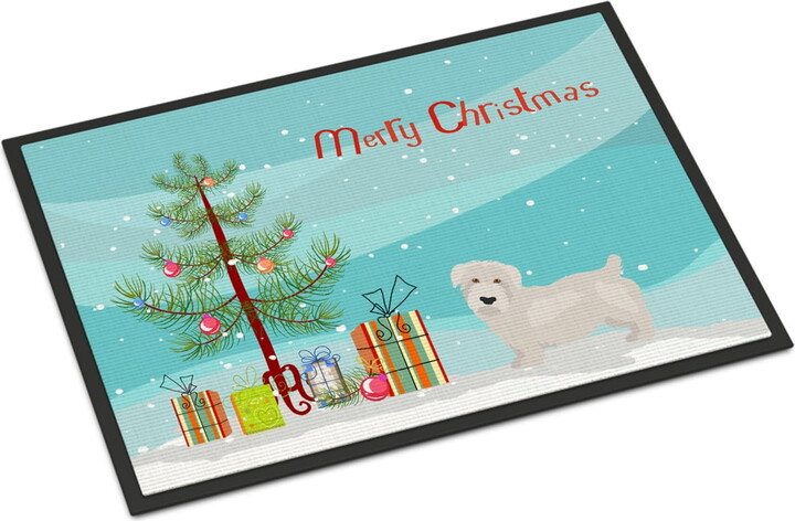 Carolines Treasures CK3457JMAT Glen of Imal Christmas Tree Door Mat Indoor Rug or Outdoor Welcome Mat 24x36 Doormat 24H
