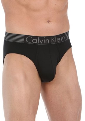 Calvin Klein NB1019 Iron Strength 360 Stretch Hip Brief (Black M) -  ShopStyle