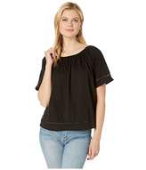 Thumbnail for your product : MICHAEL Michael Kors Eyelet Insert Peasant Top