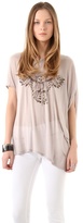 Thumbnail for your product : 291 Owl Asymmetrical Tee