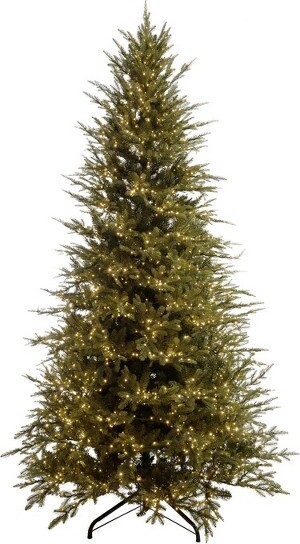 Holiday Bright Lights HolidayBrightLightsChristmasTree,FullLED3400ctEmeraldPineSparkle-9ft.