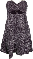 Del Core Shimmer Strapless Mini-Dress - ShopStyle