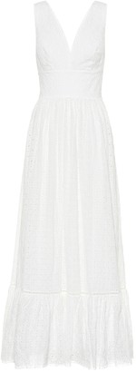 Heidi Klein Malta Frill cotton maxi dress