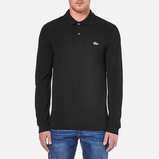 Long Sleeve Lacoste Polo Shirt | ShopStyle UK