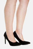 Thumbnail for your product : Fashion to Figure Stella Pointed Toe Velvet Pumps (Wide Width)