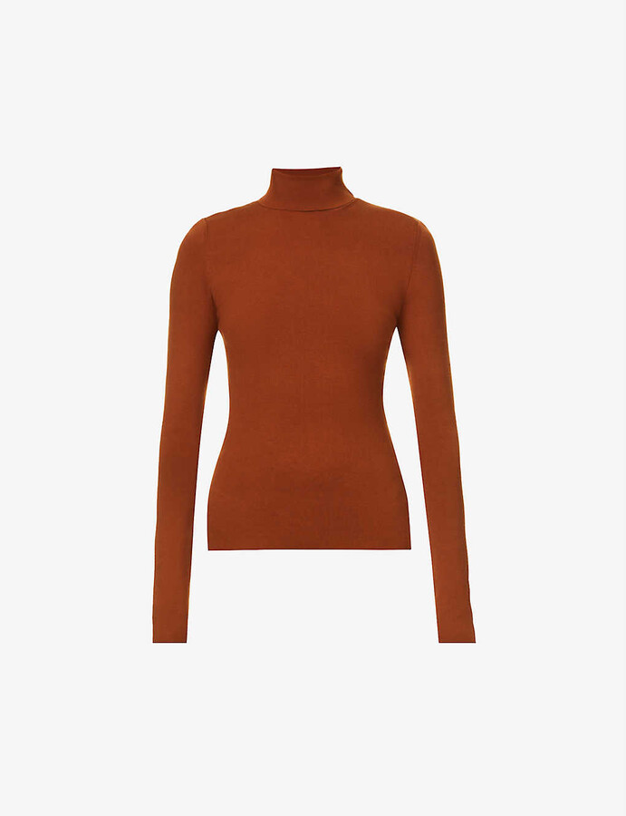 copper turtleneck