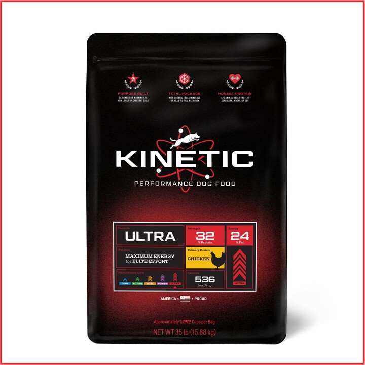 Kinetic Performance Ultra 32K Formula Dry Dog Food, 35-lb bag