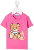 Thumbnail for your product : MOSCHINO BAMBINO Teddy Bear print T-shirt