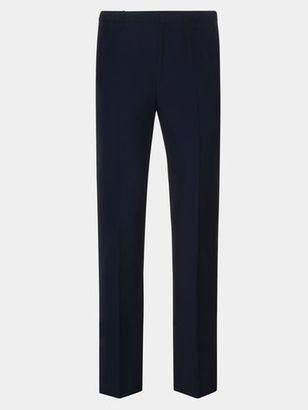 Burton Mens Navy Essential Skinny Fit Suit Trousers
