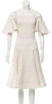 Thumbnail for your product : Caroline Constas Off-The-Shoulder Mini Dress