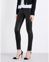 Thumbnail for your product : J Brand Ladies Black Leather Maria Skinny Jeans, Size: 24