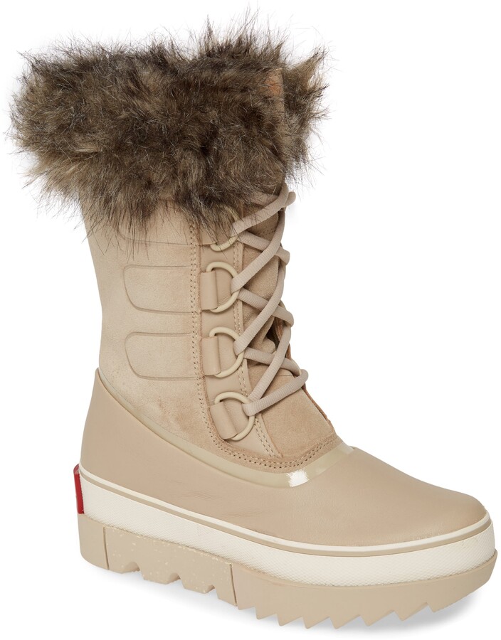 Sorel Joan Of Arctic Next Faux Fur Waterproof Snow Boot Shopstyle