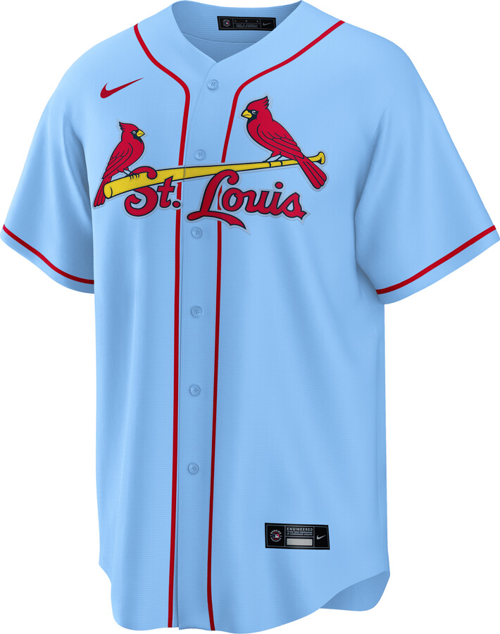 Nike Nolan Arenado St. Louis Cardinals Men's MLB Replica Jersey in Blue | T770SCB9CD7-W53