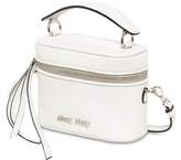 Thumbnail for your product : Miu Miu Small Madras Leather Shoulder Bag