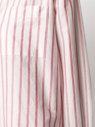 Luisa Cerano Stripe Cotton Shirt