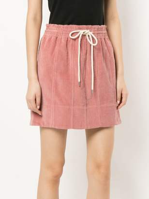 Bassike cord skirt