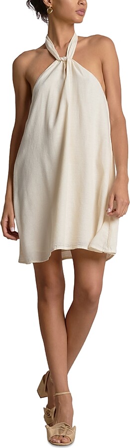 Elan International Open Back Halter Dress