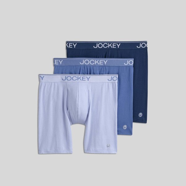 Jockey Generation™ Men's Organic Cotton Underwear 3pk - Ink Well/Tornado  Blue/Lake ky - ShopStyle Briefs