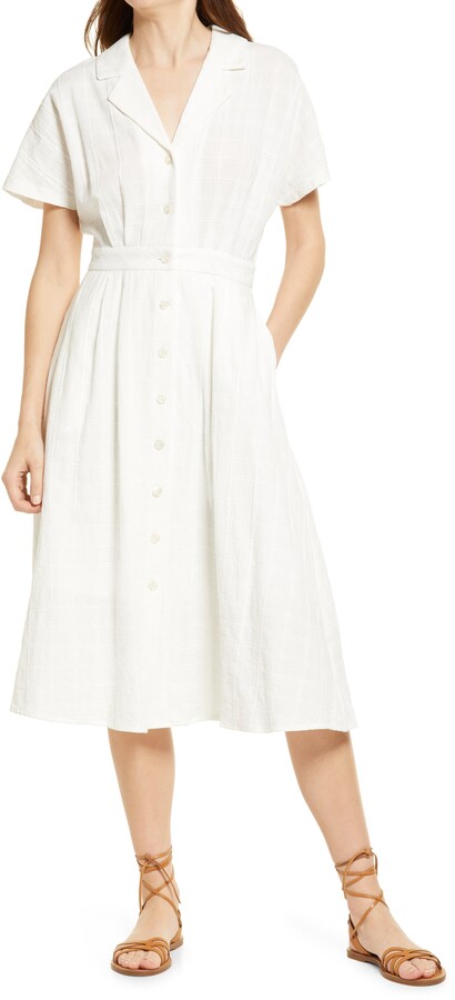 FRNCH Alexandra Woven Cotton Dress - ShopStyle