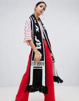 Thumbnail for your product : Missguided mg logo soccer scarf