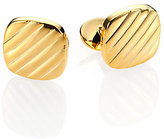 Thumbnail for your product : David Donahue Diagonal Stripe Cuff Links